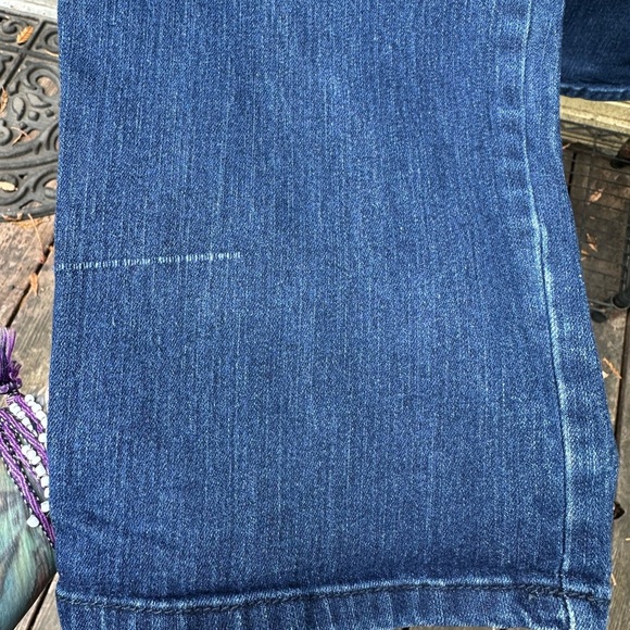 GLORIA VANDERBILT Blue Straight Leg Plus Size Amanda Jeans Size 14 GUC - Picture 6 of 16